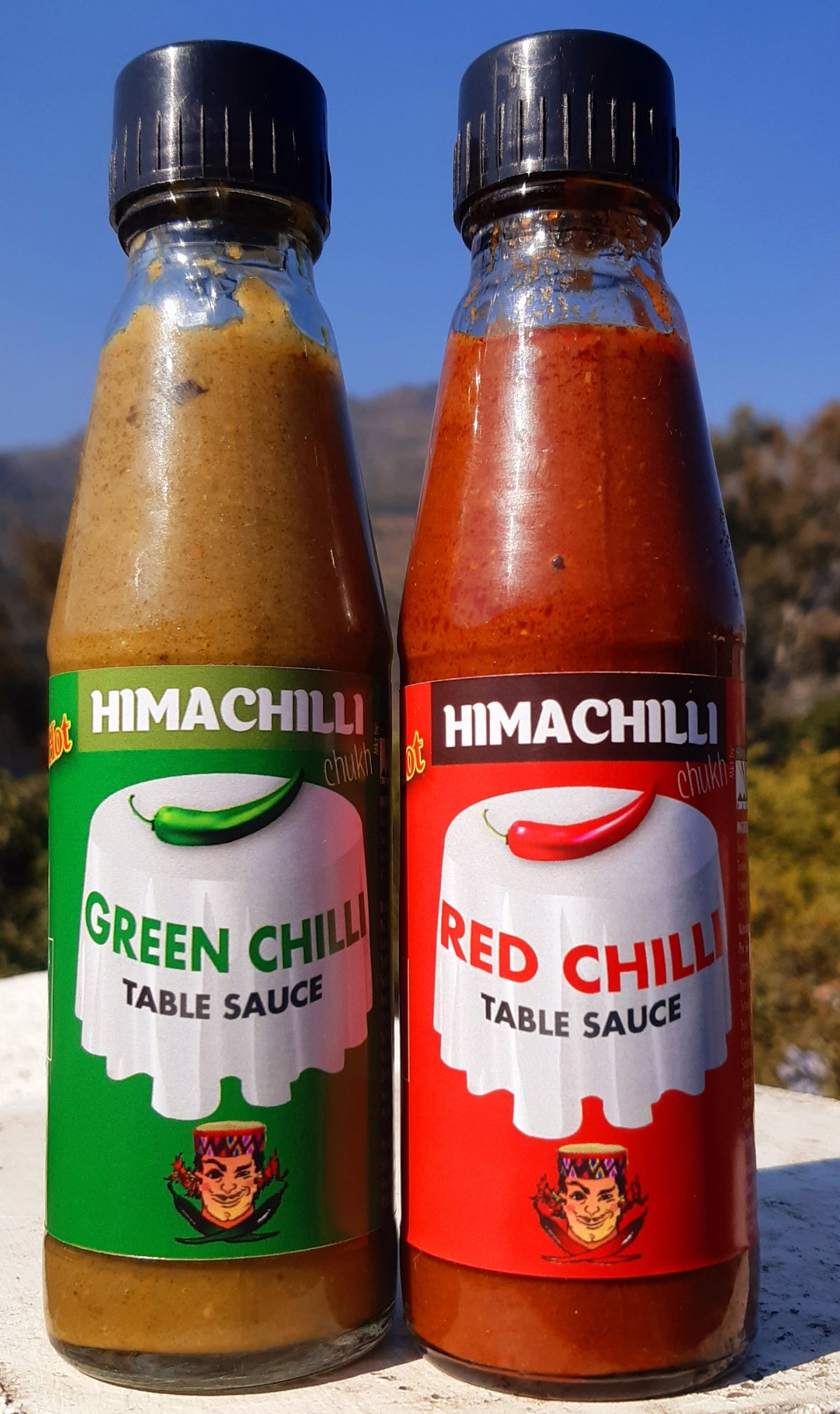 Himachilli, Hot sauce, Red Chilli, Green Chilli, Very Hot