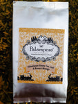 PALAMPORE Pouch- Himalayan Long Leaf Green Tea & Kesari Mango- Silver Pouch
