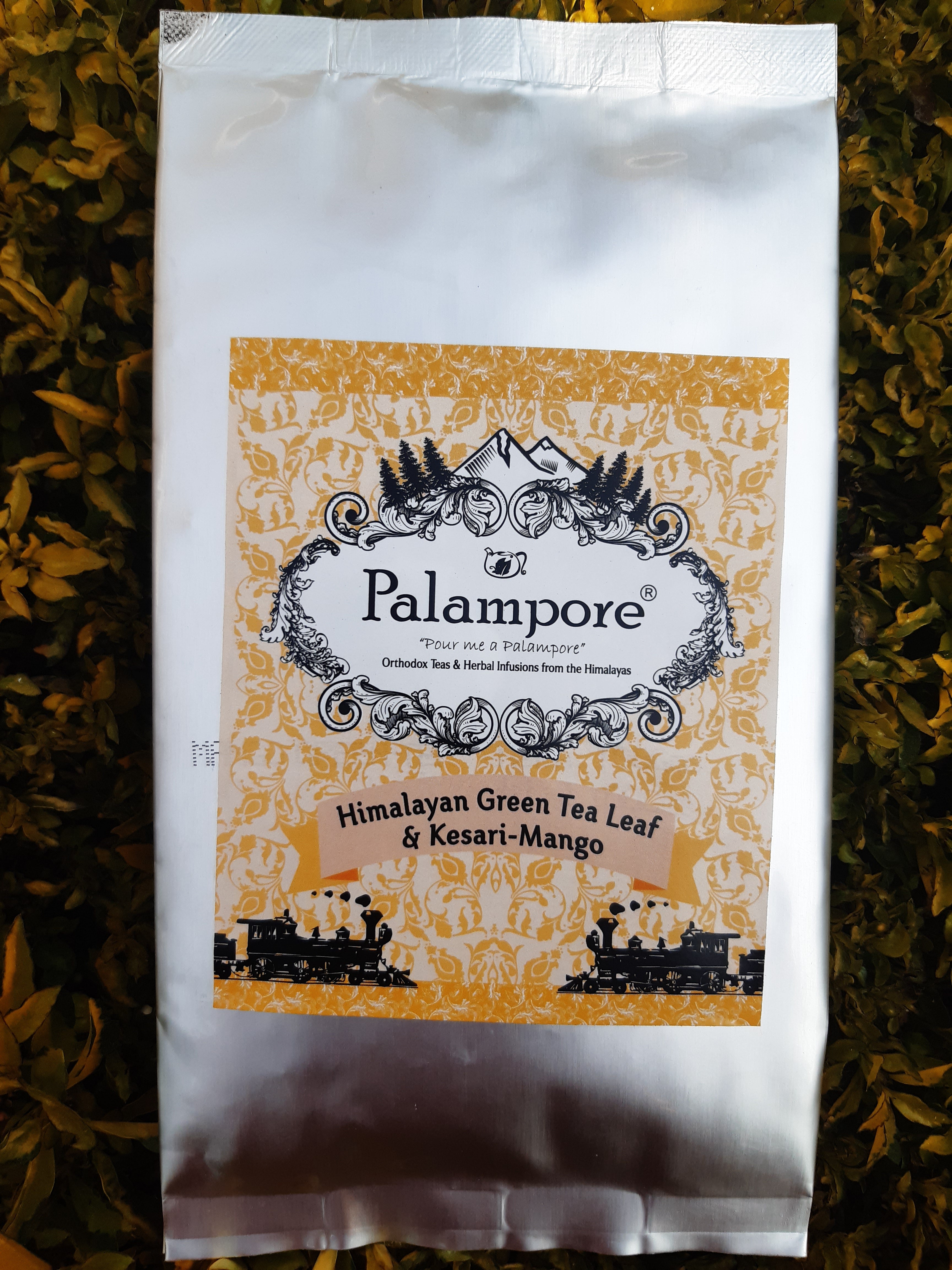 Palampore Pouches: Rosehip & Mint Infusion and Kesari Mango Green tea- Foil Pouches