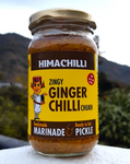 Ginger Chilli, Himachilli, Ginger pickle, Spicy Dip, Ginger Marinade