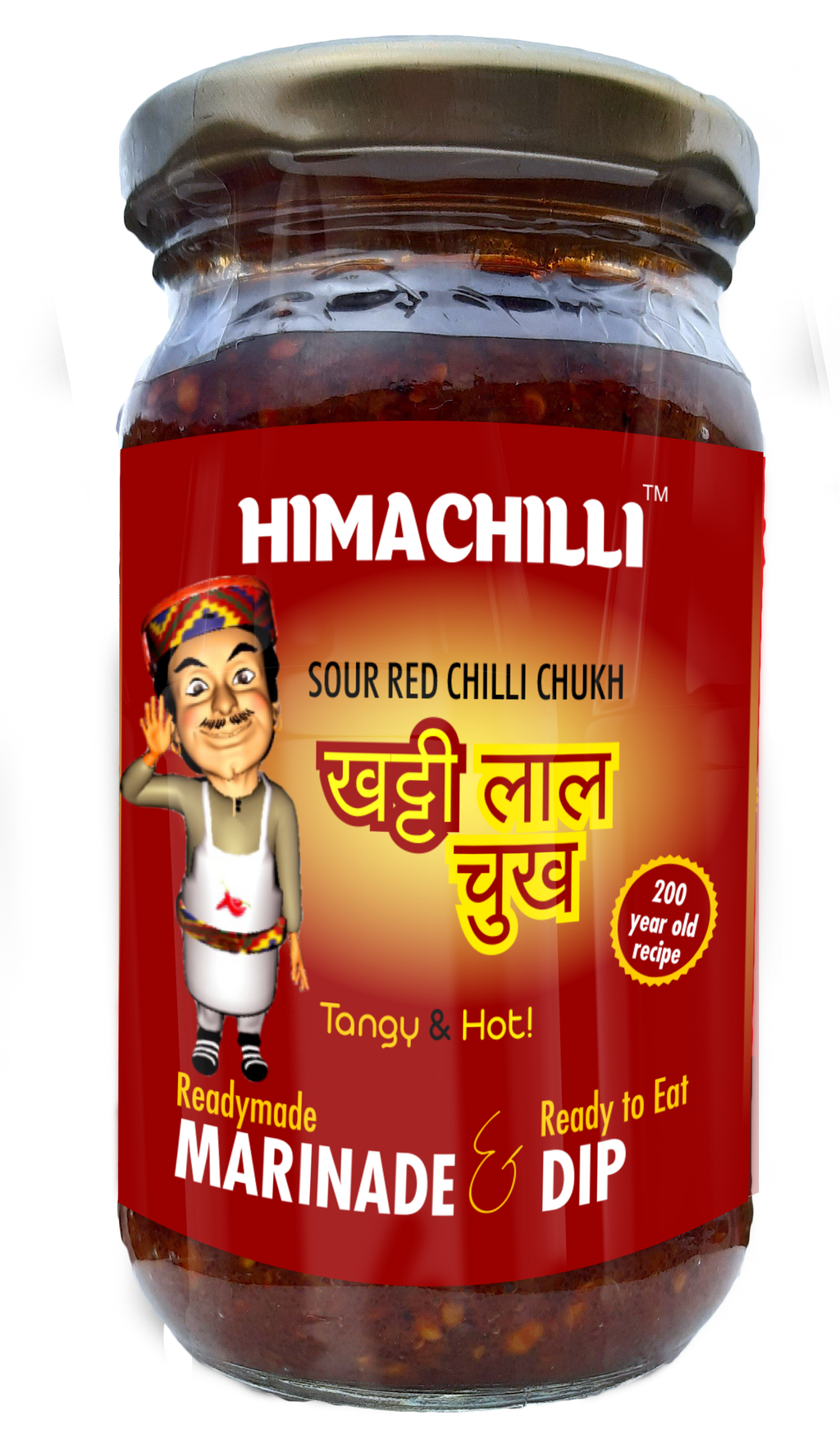 Himachilli Khattee Laal Chukh - Tangy Chilli Marinade & Pickle (200 gms)