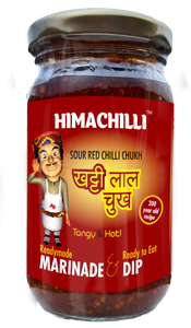 Himachilli Khattee Laal Chukh - Tangy Chilli Marinade & Pickle (200 gms)