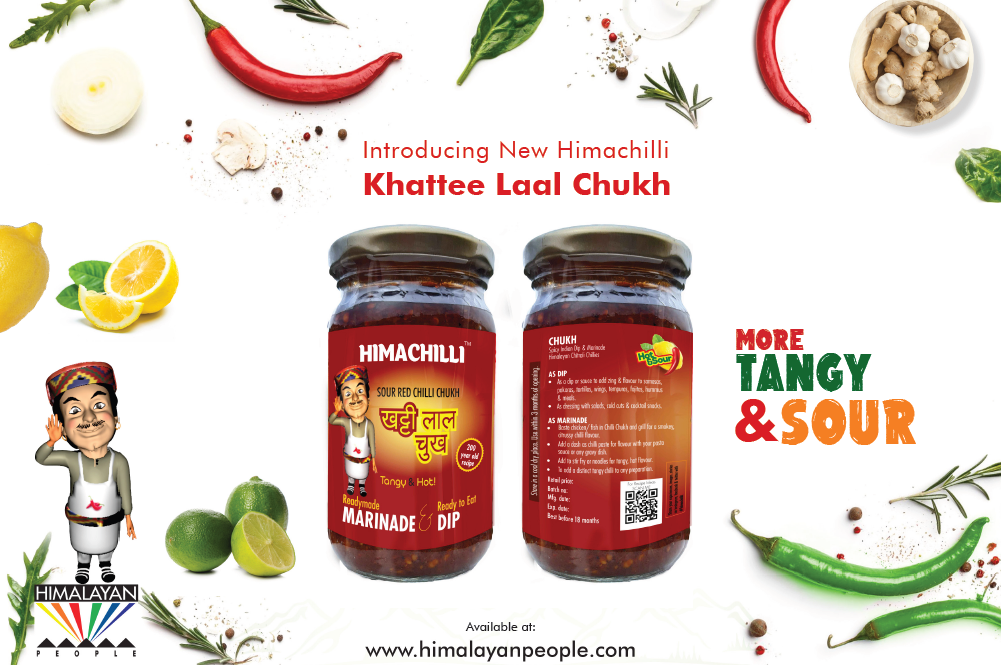 HIMACHILLI Chukh- Gift Pack Khattee Laal & Fiery Green Chukhs (2*200 gms)