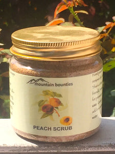 Cold pressed, hand crafted from local flora in Himachal.  Hand pounded Peach kernel granules gently scrub the skin to remove dry flaky skin, and dead cells and balances skin moisture. This is a Ready to use exfoliant like traditional homemade “skin friendly” remedies. It has traces of peach oil, particularly beneficial for prematurely aged skin.  No chemicals, no preservatives. 
