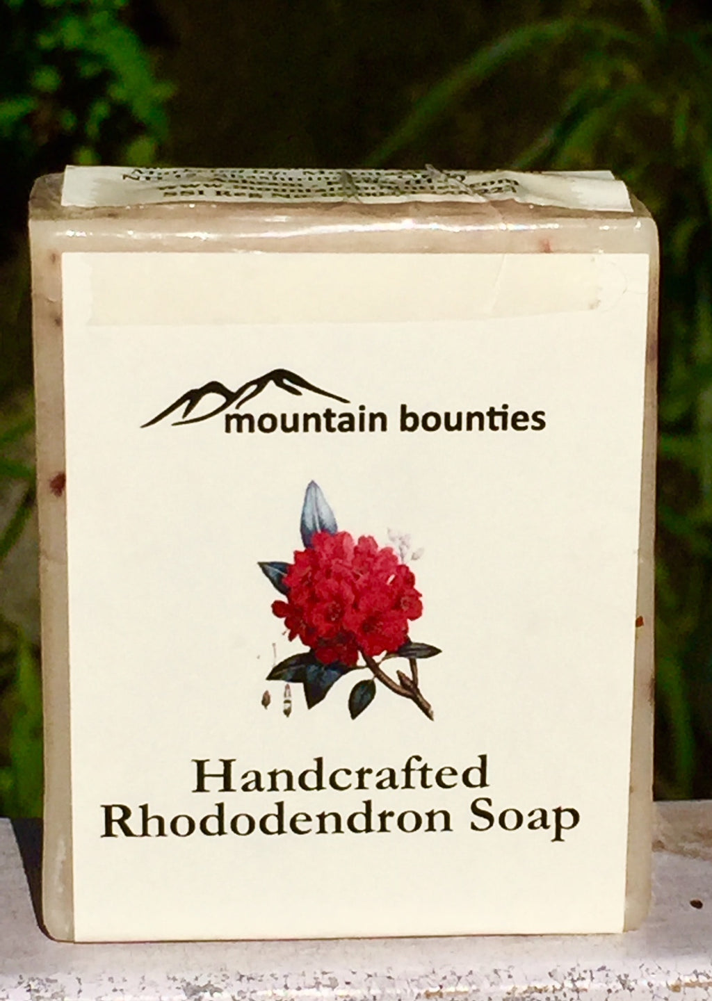 Handmade Rhododendron Soap, 100% Natural, Herbal Soap